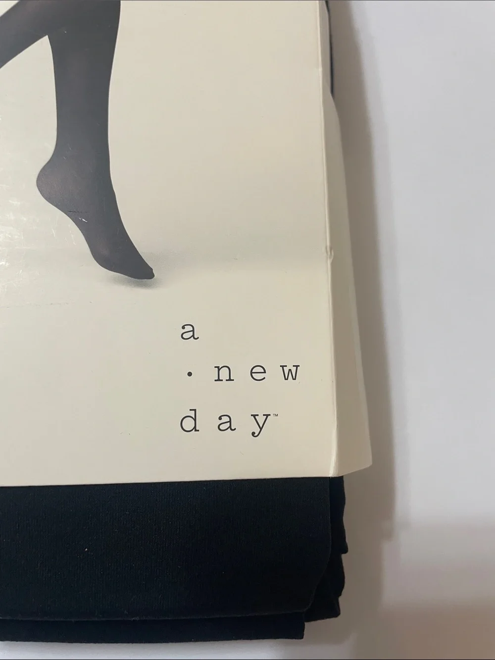 a.new day Black Opaque Tights - Pack of 2 NWT Sz. L/XL